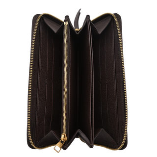 Terre Dark Brown Monogram Empreinte Zippy Wallet