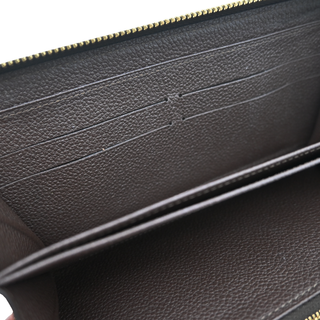 Terre Dark Brown Monogram Empreinte Zippy Wallet