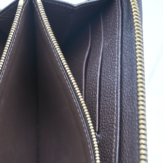 Terre Dark Brown Monogram Empreinte Zippy Wallet
