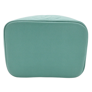 Seafoam Green Vintage Caviar CC Vanity Cosmetic Case