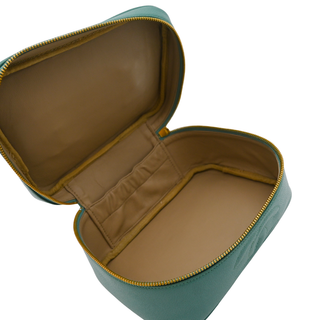 Seafoam Green Vintage Caviar CC Vanity Cosmetic Case