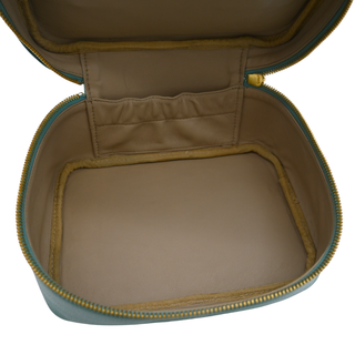 Seafoam Green Vintage Caviar CC Vanity Cosmetic Case