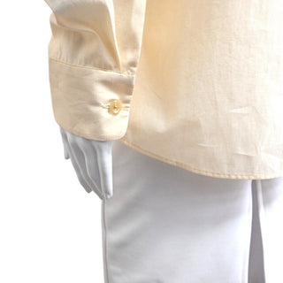 Argo Bone White Button-Down Shirt