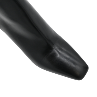 Gancini Leather Ankle Boots