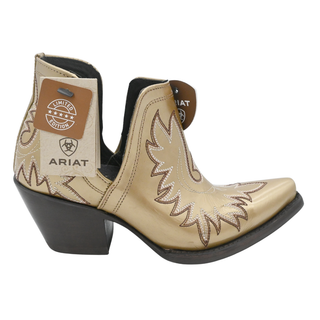 Dixon Gold Buckle Limited Edition Western Booties