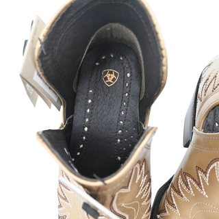 Dixon Gold Buckle Limited Edition Western Booties