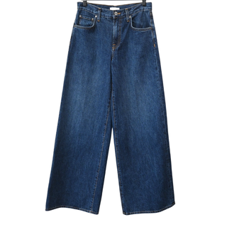 TWP | Tiny Dancer Dark Wash Wide Leg Jeans