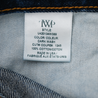 TWP | Tiny Dancer Dark Wash Wide Leg Jeans