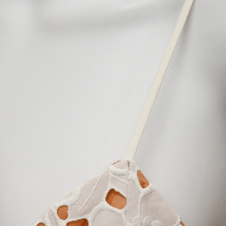 Optic White Floral Cotton Eyelet Dress