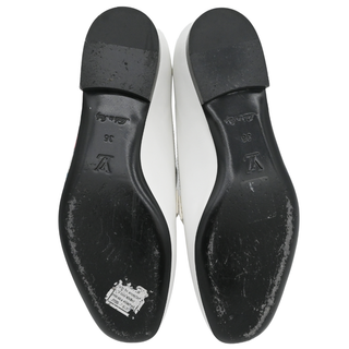Floral Leather LV Twist Loafers