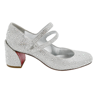 Miss Jane Strass Crystal Mary Jane Pumps