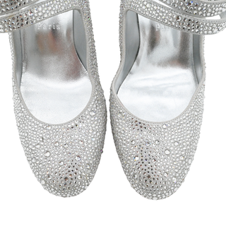 Miss Jane Strass Crystal Mary Jane Pumps