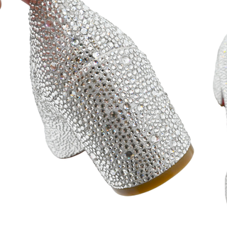 Miss Jane Strass Crystal Mary Jane Pumps