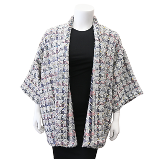 Multicolor Check Tweed Mini Duster