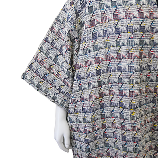 Multicolor Check Tweed Mini Duster