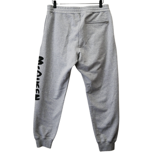 Grey Graffiti Print Joggers