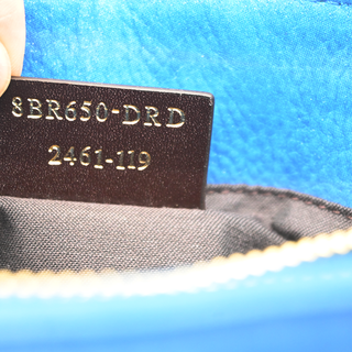 Cobalt Blue Nubuck FF Chains Tote Bag