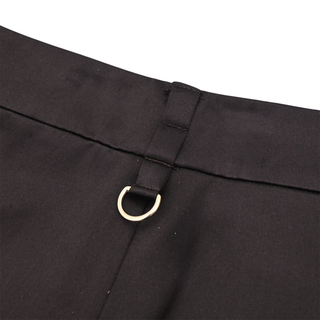 FENDI | Ebano Black Satin Mini Skirt