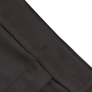 Ebano Black Satin Mini Skirt