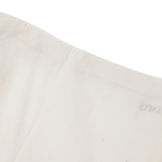 Lenno Natural Ivory Silk & Cotton Maxi Skirt