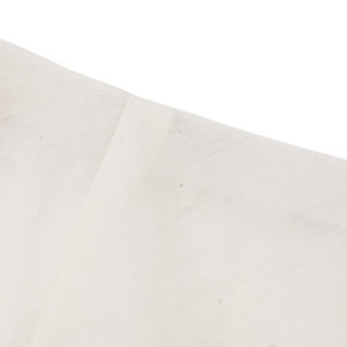 Lenno Natural Ivory Silk & Cotton Maxi Skirt