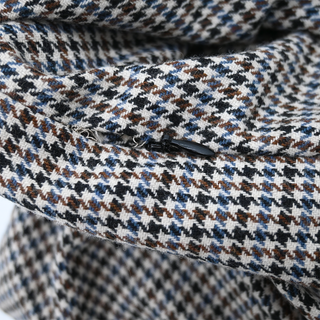 Regor Houndstooth Wool-Blend Shirt Dress