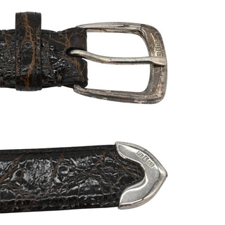 American Alligator Leather Belt
