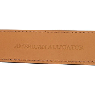 American Alligator Leather Belt