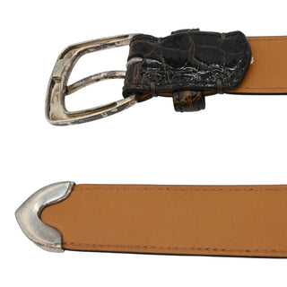 American Alligator Leather Belt