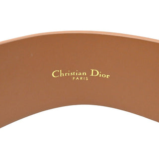 Tan Dual Strap Knot Detail Leather Belt