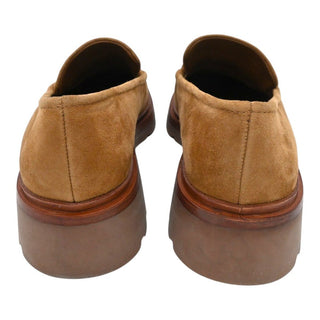 Tan Suede Loafers