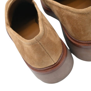 Tan Suede Loafers