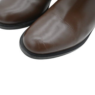 VLogo Signature Leather Zip Ankle Heeled Booties