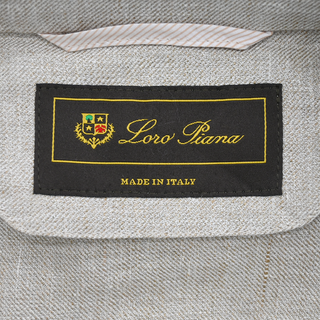 Neutral Flax-Blend Short Car Coat