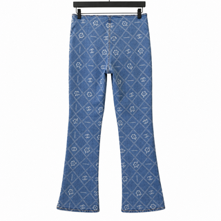 Monogram Blue Denim Jeans