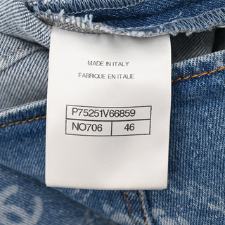 Monogram Blue Denim Jeans