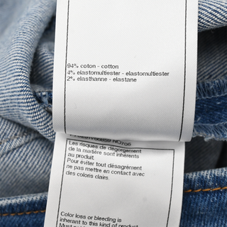 Monogram Blue Denim Jeans