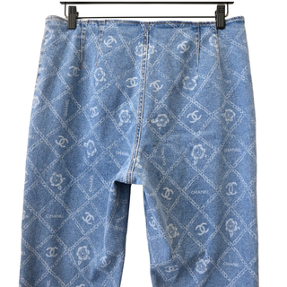 Monogram Blue Denim Jeans