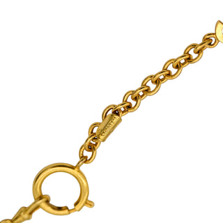 Logo Letter Long Necklace