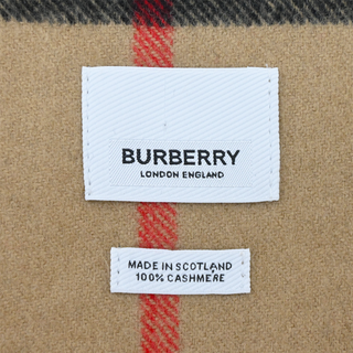 Giant Check Cashmere Scarf
