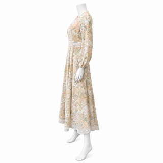 Amelia Floral Broderie Anglaise Long Dress