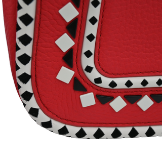 Cherry Red Crown Street Jasper Crossbody Bag