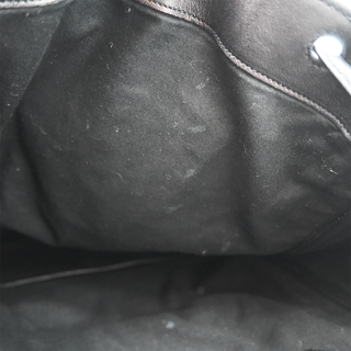 Black Fringe Festival Leather Backpack