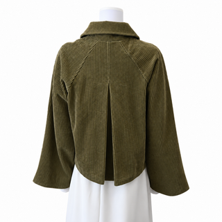 Artichoke Corduroy Cropped Chore Jacket
