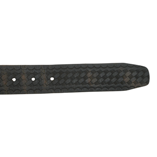 Tooled Embellished Leather Western Belt