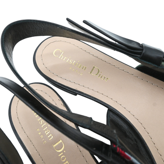 Peace and Love Embroidered Slingback