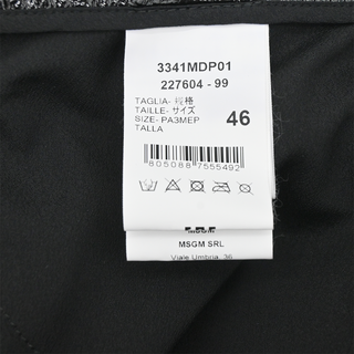 Patent Faux Leather Straight Leg Pants