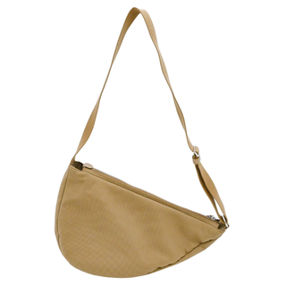 Khaki Nylon Slouchy Banana Bag