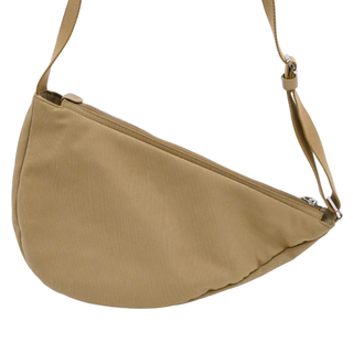 Khaki Nylon Slouchy Banana Bag