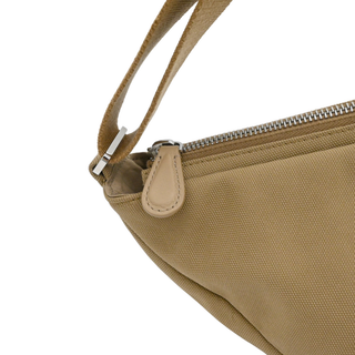 Khaki Nylon Slouchy Banana Bag